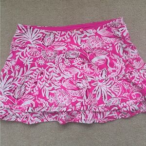 Lilly Pulitzer Luxletic Vibrant Pink Skirt